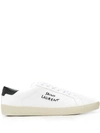 Saint Laurent Court Sl/06 Sneakers In White