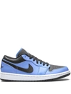 JORDAN AIR JORDAN 1 LOW "UNIVERSITY BLUE/BLACK" SNEAKERS