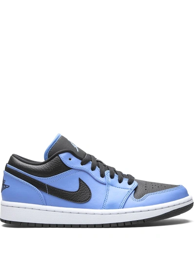 JORDAN AIR JORDAN 1 LOW "UNIVERSITY BLUE/BLACK" SNEAKERS