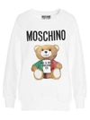 MOSCHINO MOSCHINO ITALIAN TEDDY BEAR SWEATSHIRT