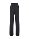 JACQUEMUS SAUGE HEMP AND WOOL TROUSERS,11724158