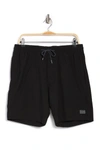 Volcom Sickly Hybrid Shorts In Blkk