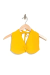 Robin Piccone Ava Extender Bra Bikini Top In Marigold