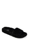 JOURNEE COLLECTION SHADOW FAUX FUR SLIPPER,052574839487