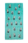 Apollo Towels Panda Bear Beach Towel In Multi
