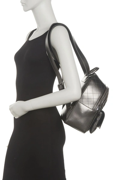 Love Moschino- Mini Backback | Gray W/ Gunmetal Hardware 