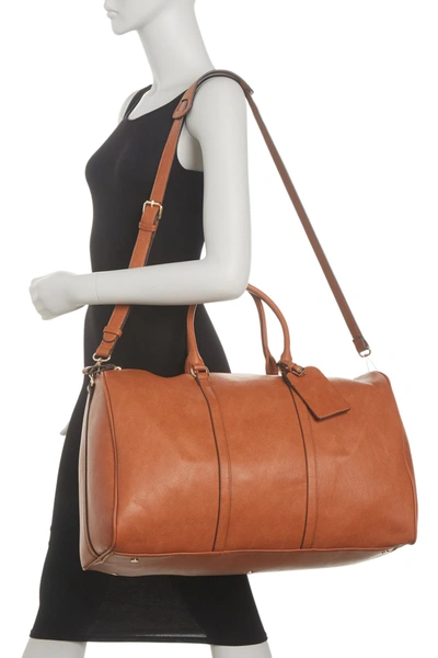 Weekender Bag Sole Society Faux Leather Tote Sole Society Lacie