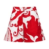 La Doublej X Mantero Marea Printed Shorts In Marea