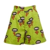 La Doublej Good Butt Cactus-print Shorts In Chirpy Cactus Verde