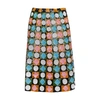 LA DOUBLEJ SEQUIN SKIRT,LDJ74P47MUL