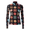 La Doublej Skinny Jersey Layering Turtleneck In Vetrata