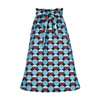 La Doublej Sardegna A-line Midi Skirt In Sfere Azzurro