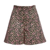 La Doublej Good Butt Floral Print Shorts In Daisy