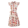 Shop La Doublej Short And Sassy Dress In Vetrata Bianco
