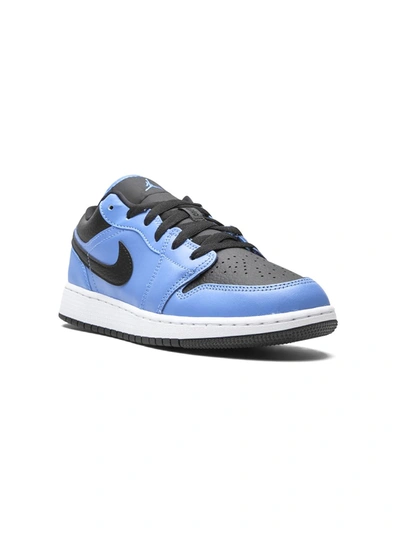 JORDAN AIR JORDAN 1 LOW "UNIVERSITY BLUE/BLACK" SNEAKERS