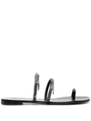 GIUSEPPE ZANOTTI GIUSEPPE ZANOTTI SANDALS BLACK