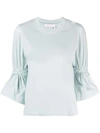 SEE BY CHLOÉ SEE BY CHLOÉ SWEATERS CLEAR BLUE