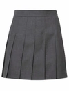 THOM BROWNE GREY SKIRT