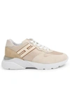 Hogan Active One Sneakers In Beige In Beige