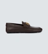 VALENTINO GARAVANI 皮革乐福鞋,P00522223