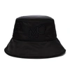 MONCLER LOGO GABARDINE BUCKET HAT,P00555711