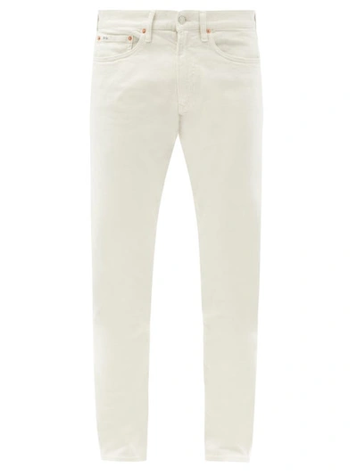 Polo Ralph Lauren Slim-fit Stretch-cotton Jeans In White