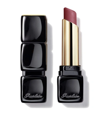 Guerlain Kisskiss Tender Matte 16h Comfort Lipstick In Pink