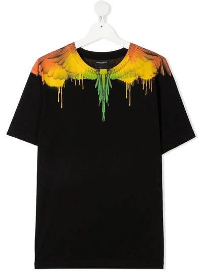 MARCELO BURLON COUNTY OF MILAN TEEN GRAPHIC-PRINT SHORT-SLEEVED T-SHIRT