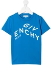 GIVENCHY REFRACTED LOGO-PRINT COTTON T-SHIRT