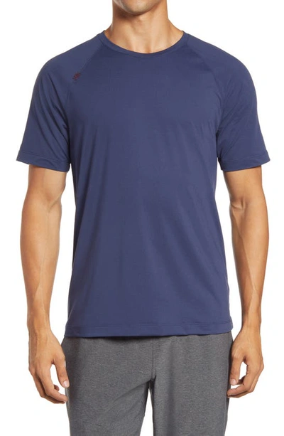Rhone Crew Neck Short Sleeve T-shirt In Navy