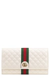 GUCCI QUILTED LEATHER CONTINENTAL WALLET,5364510YKBT