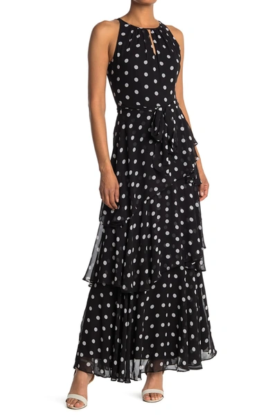 rag & bone black dress Polka Dot Sleeveless Long Dress White / XL main image 1