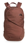 The North Face 'isabella' Backpack In Marron Purple Dk Htr/tnf Blk