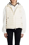 MONCLER PROTSION MESH OVERLAY DOWN PUFFER VEST,G10931A53F0053A45