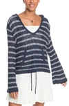 ROXY HANG WITH YOU STRIPES PULLOVER,ERJSW03433