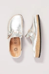 Birkenstock Buckley Clogs In Silver