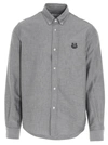 Kenzo Basic Logo Shirt In Black