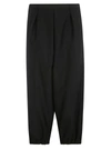 SAINT LAURENT BALLOON LEG TROUSERS,642383 Y1C461000