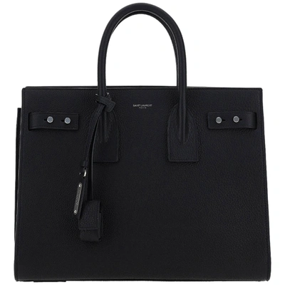 Saint Laurent Kate Handbags In Nero
