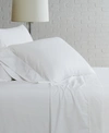 BROOKLYN LOOM SOLID COTTON PERCALE TWIN SHEET SET