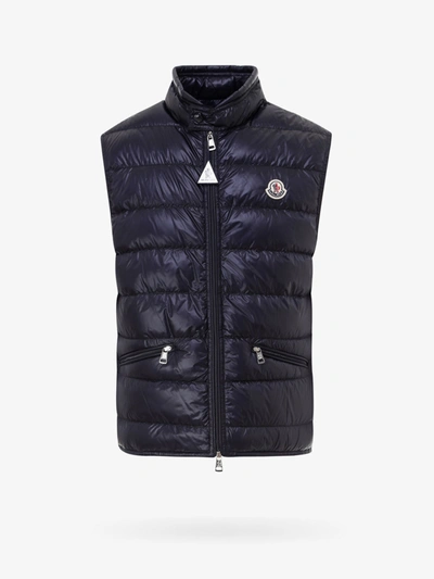 Moncler Jacket In Blue