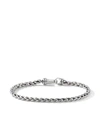 DAVID YURMAN STERLING SILVER WHEAT CHAIN BRACELET