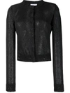 Brunello Cucinelli Linen-silk Embellished Cardigan In Black