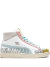 Puma Ralph Sampson 70 Mid "michael Lau" Sneakers In White