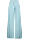 SEMICOUTURE FLOWY PALAZZO TROUSERS