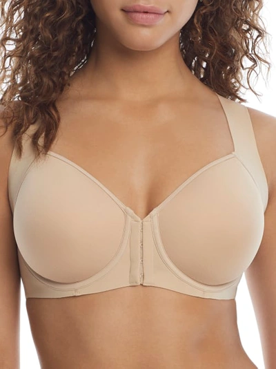 Bali One Smooth U Posture Boost Support Bra In Nude