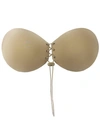 The Natural Lace-up Adhesive Bra In Nude