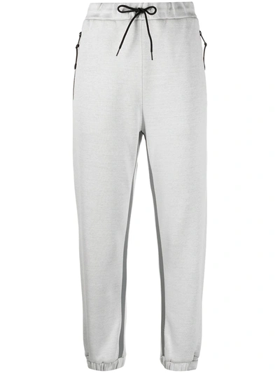 Pre-owned Prada Contrast-trim Sweatpants In Grey