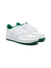 Nike Air Force 1 '07 Leather Trainers In White,pine Green,white