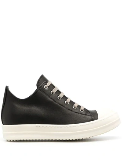 Rick Owens Performa Low-top Sneakers In Black